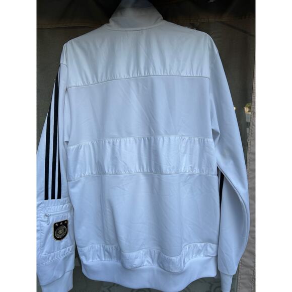 Adidas Deutscher Fussball Bund Full Zip Germany Training Soccer Jacket Men's XL - Picture 2 of 7